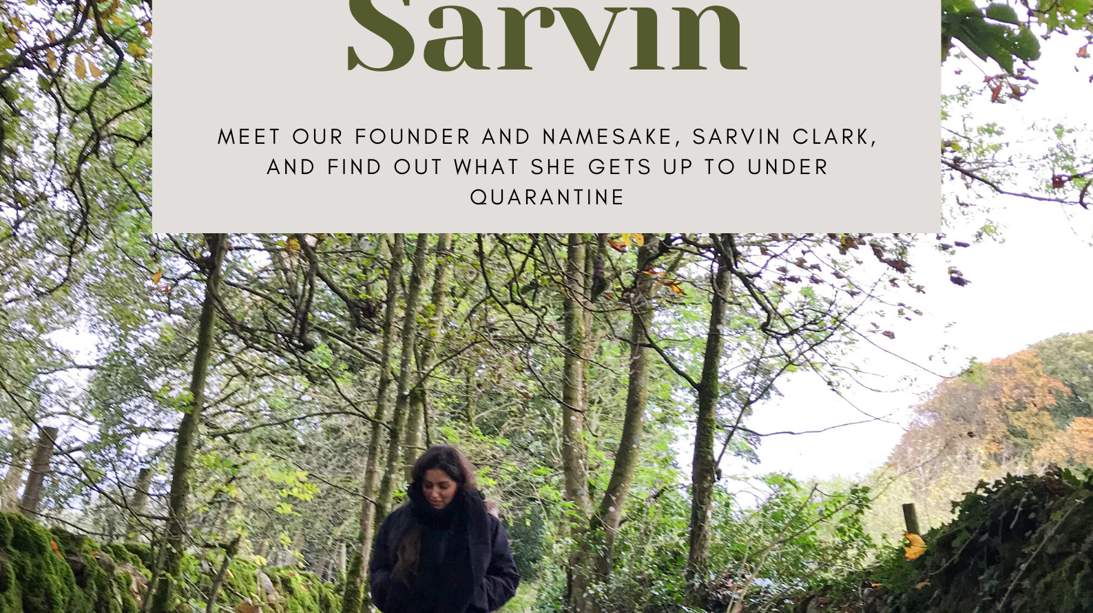 a day at home with Sarvin during lockdown