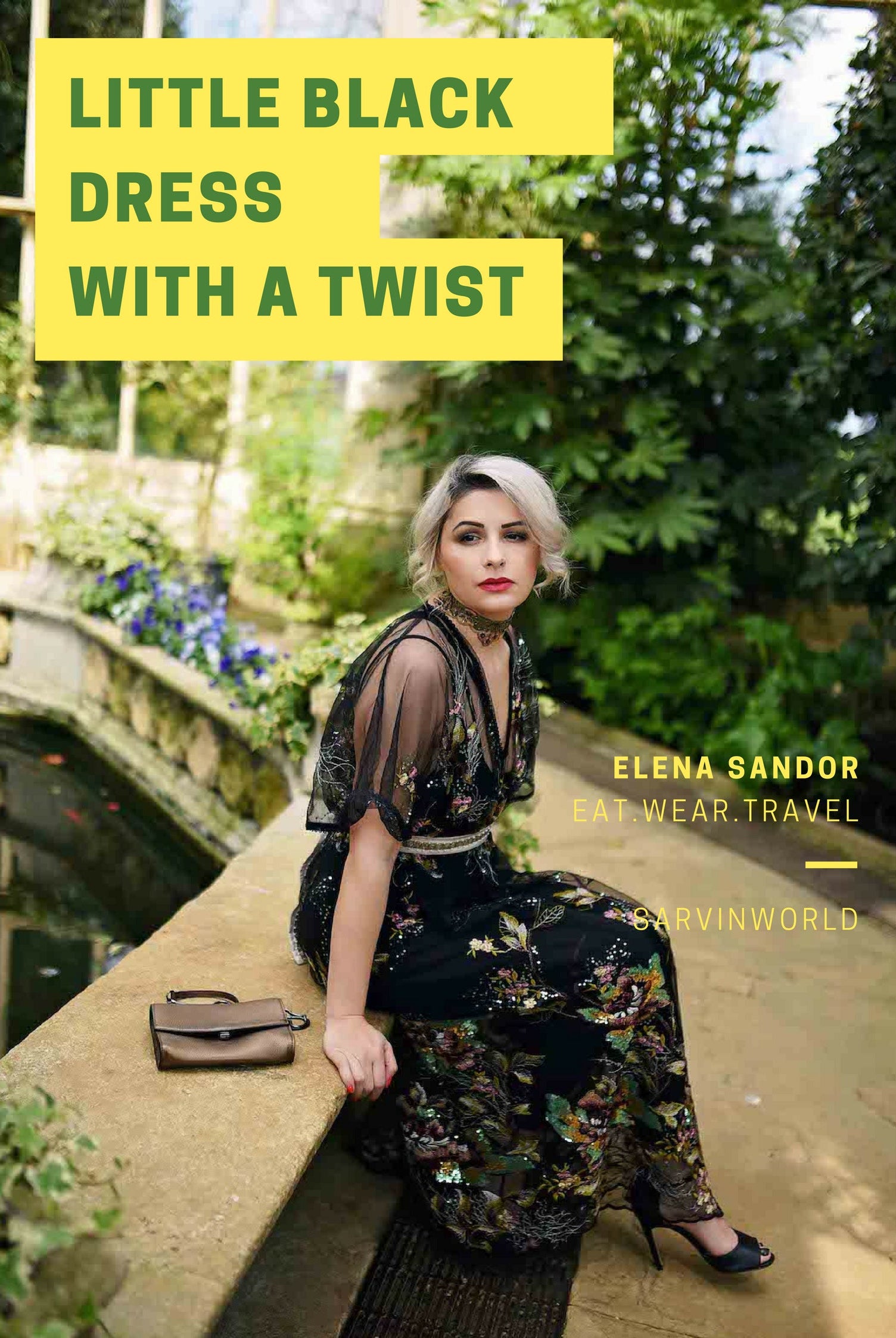 Eat Wear Travel blogger Elena Sandor reviews our Natalie dress