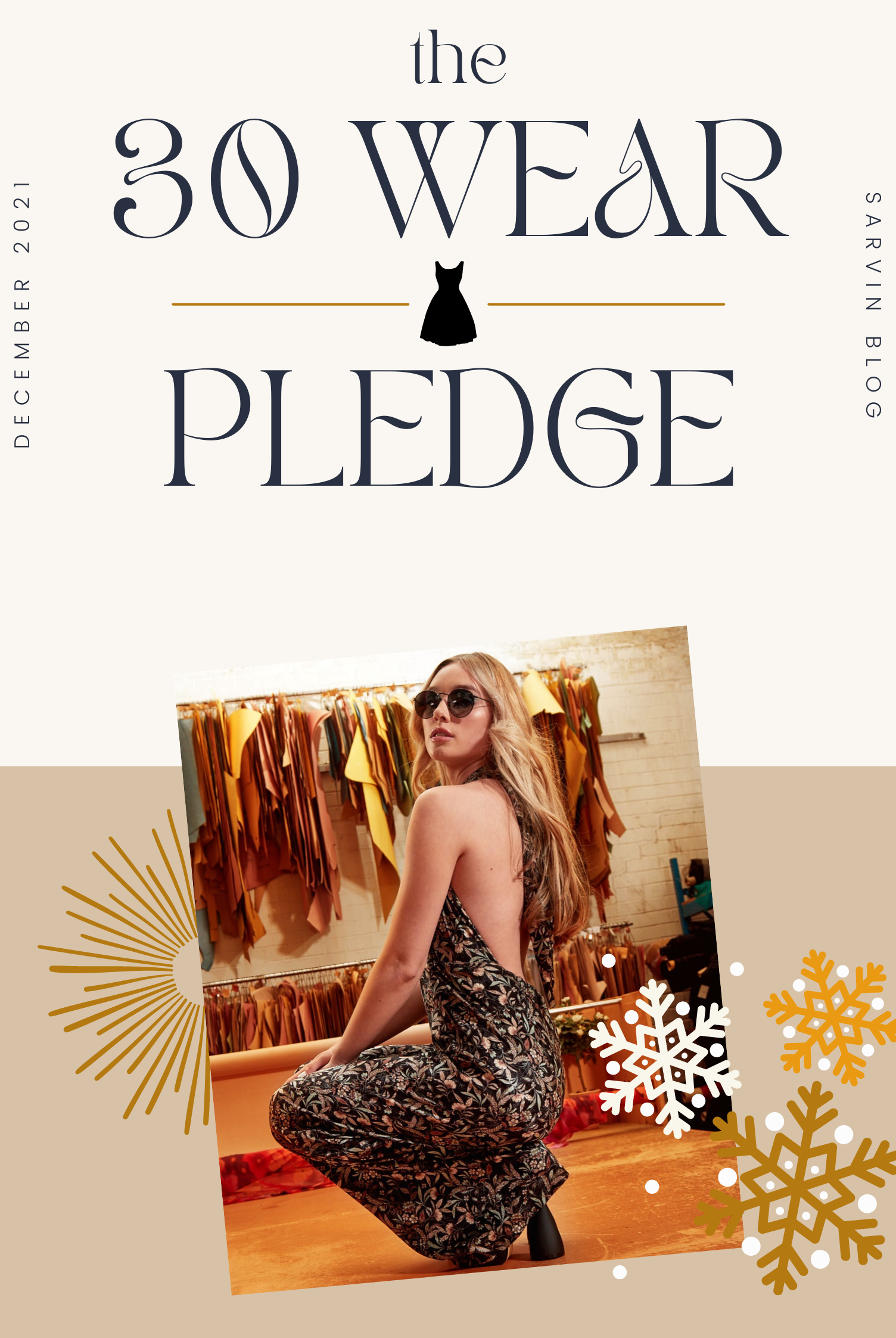 The 30 Wear Pledge: Stay Sustainable This Season!