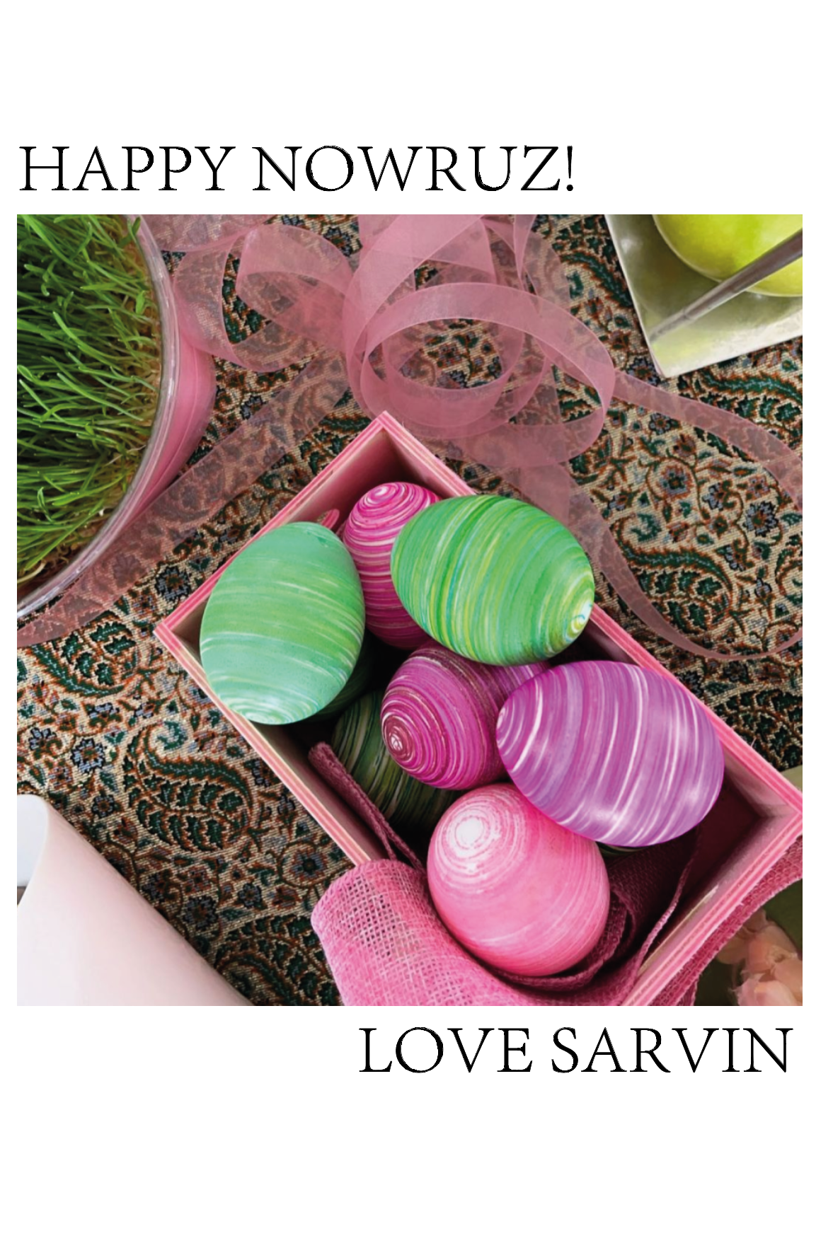 Happy Nowruz to all our beautiful followers!