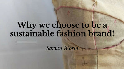 Why we choose to be a sustainable fashion brand!