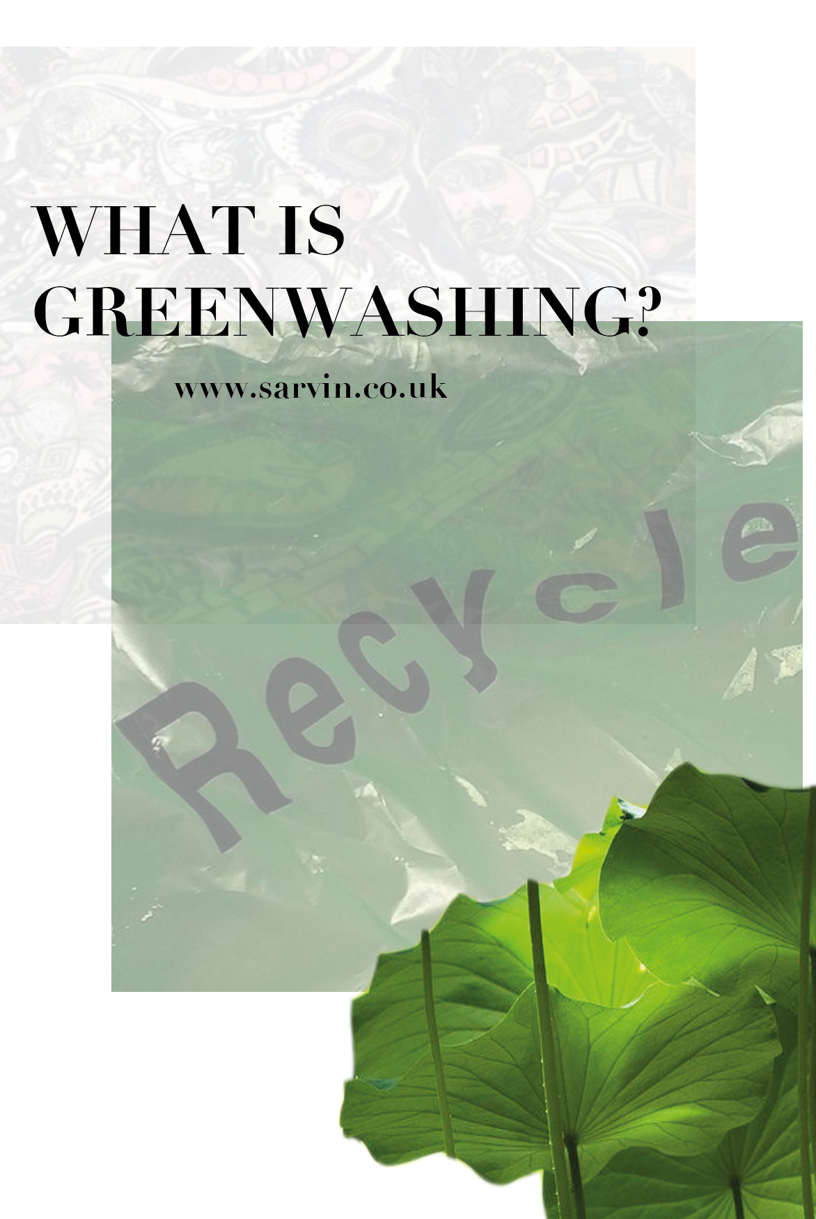 What is greenwashing?