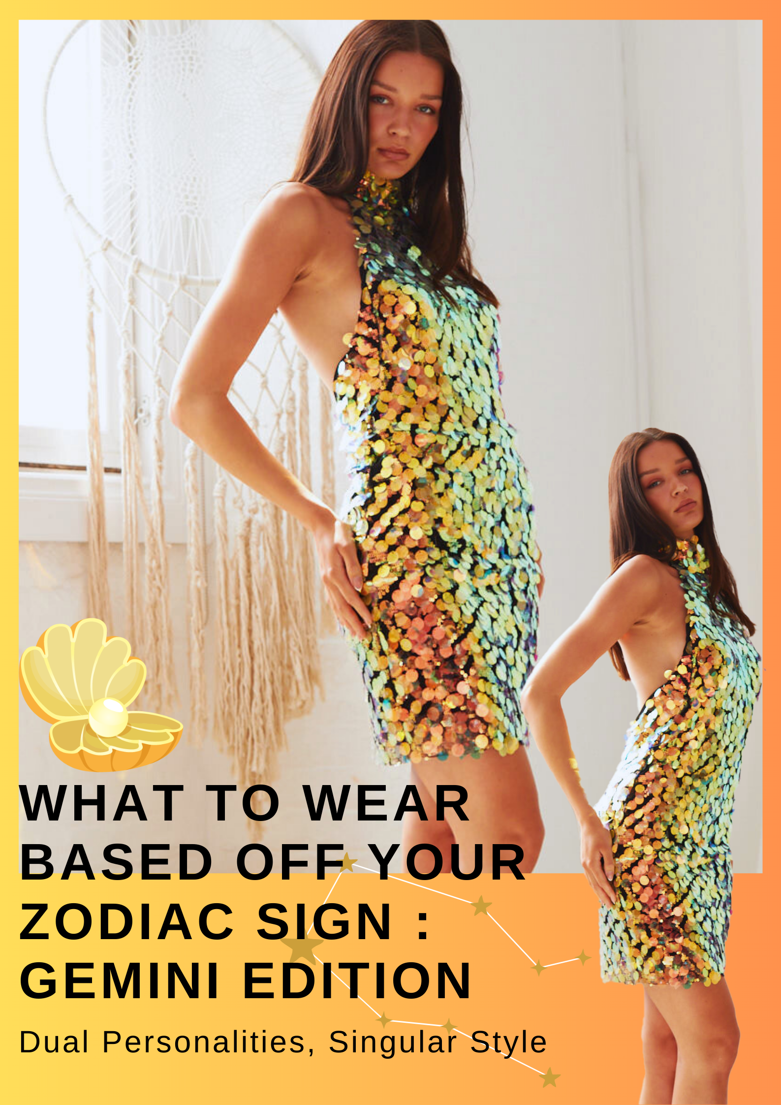 Dual Personalities, Singular Style: Unlocking the Fashion Secrets of Gemini Zodiac Sign.