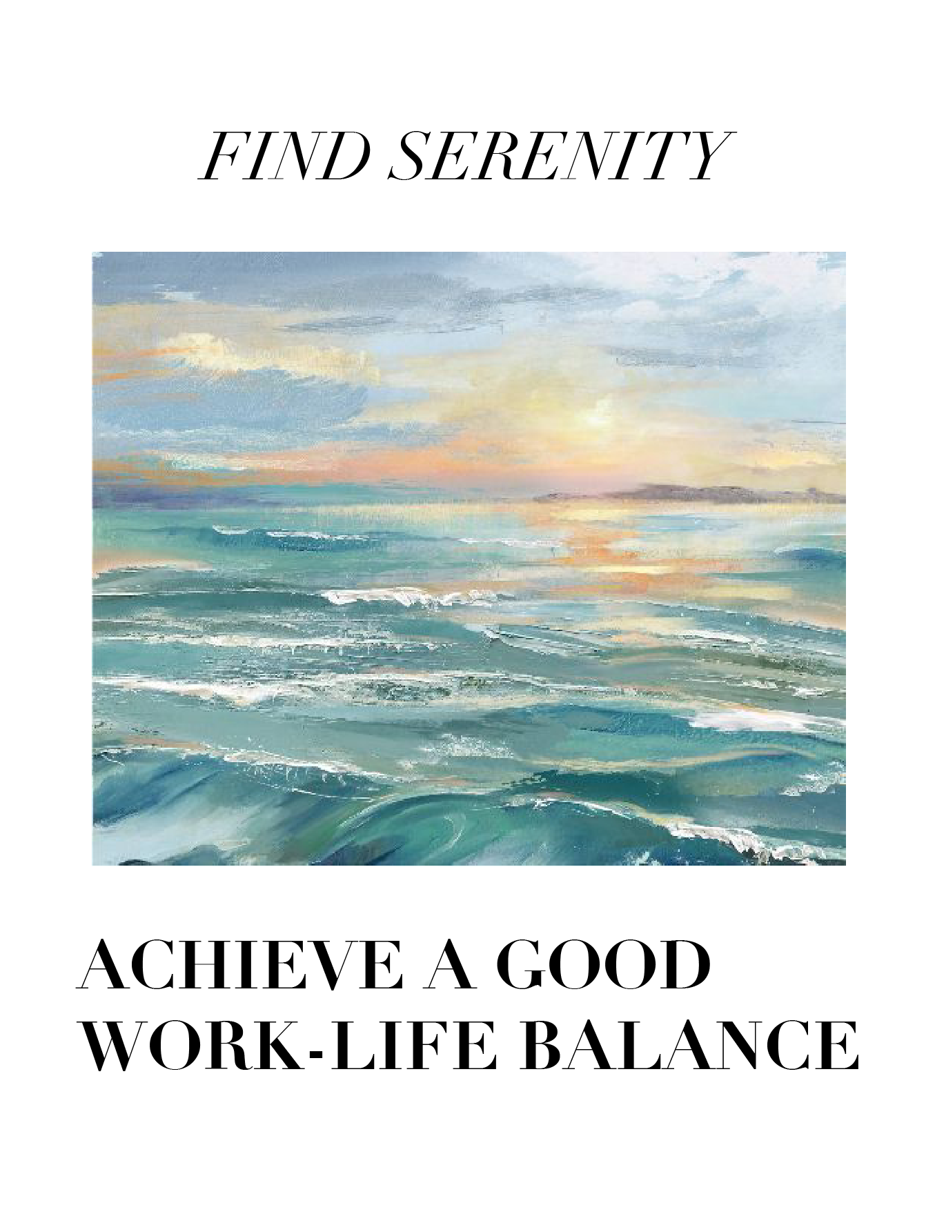 Maintain a great work-life balance