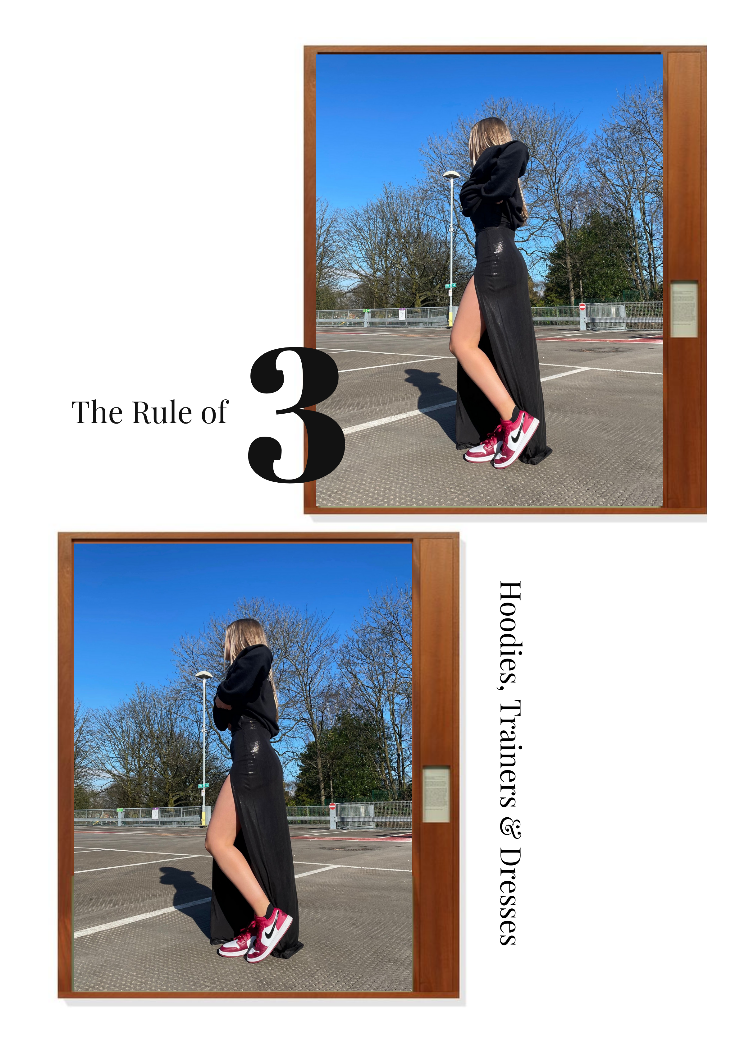 MOSS - BLACK METALLIC CUT-OUT BODYCON MAXI DRESS