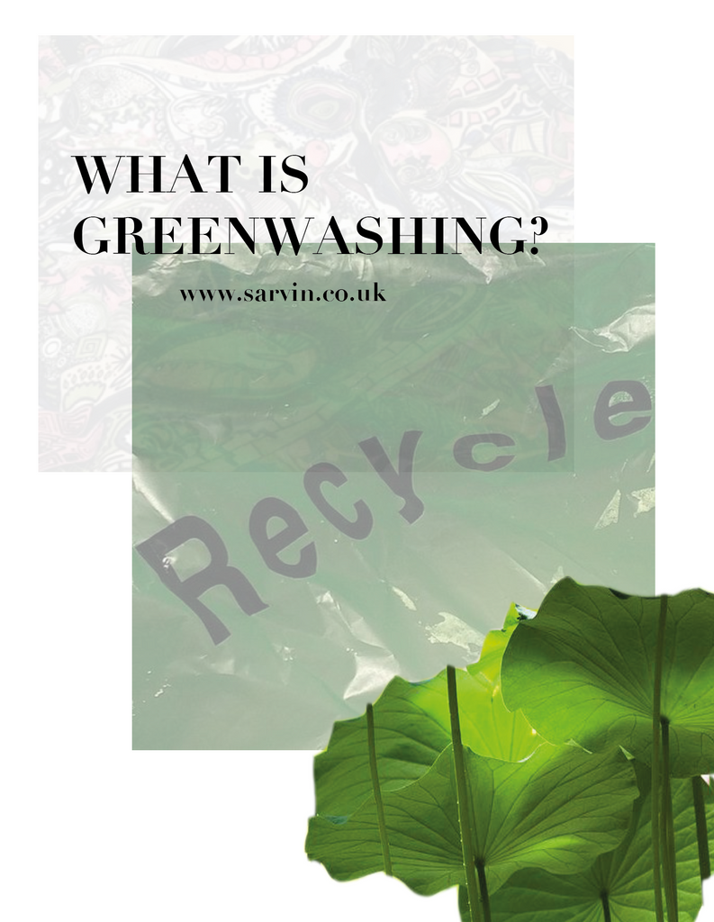What is greenwashing?